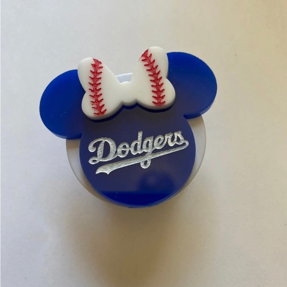 Dodgers Minnie Mouse Phone Grip holder